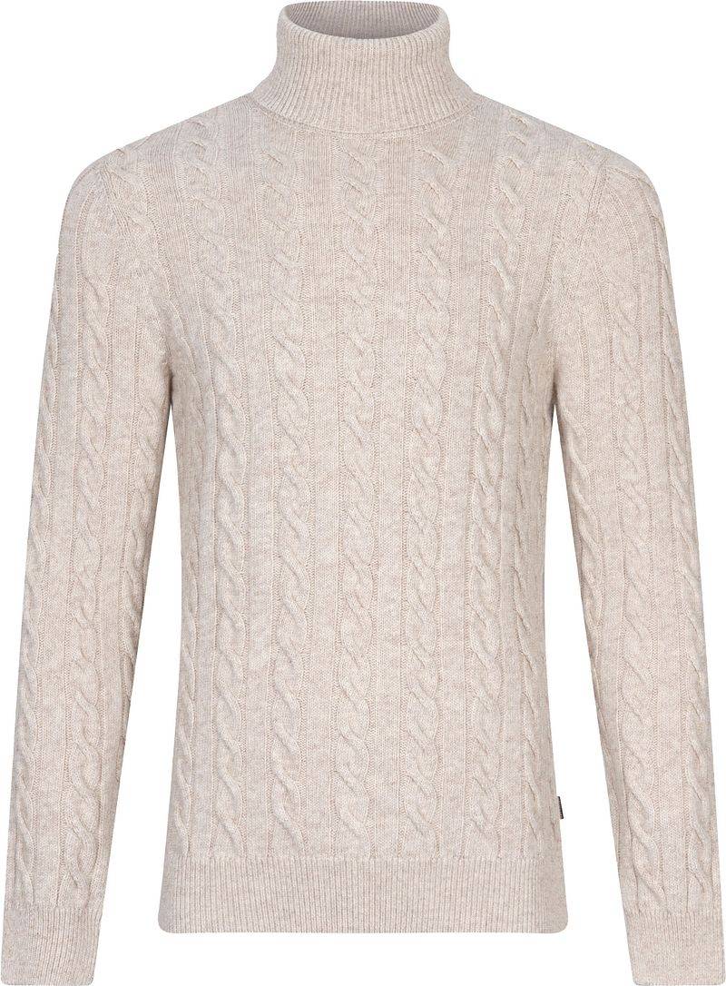 Cavallaro Marzano Roll Neck Beige - Größe XXL von Cavallaro Napoli