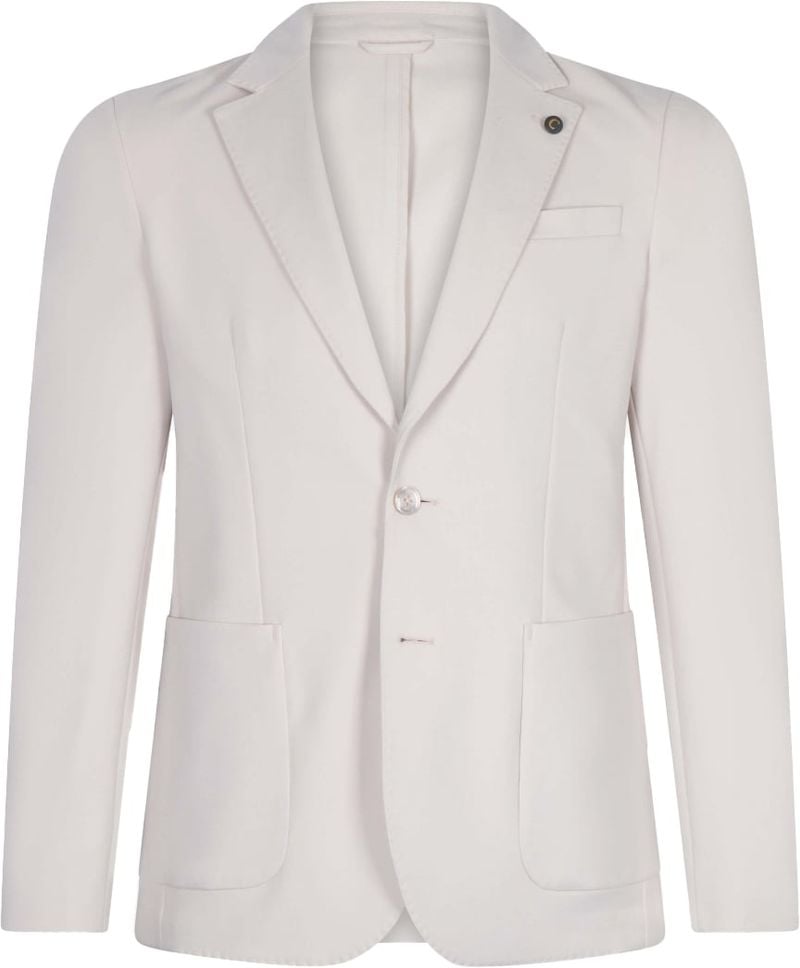 Cavallaro Zeradino Blazer Ecru - Größe 48 von Cavallaro Napoli