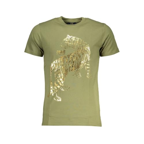 CAVALLI CLASS T-SHIRT MANICHE CORTE UOMO VERDE von Cavalli Class