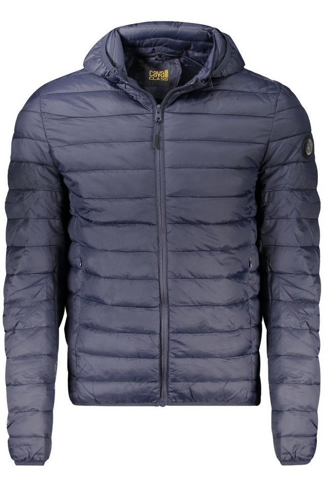 Cavalli Class Outdoorjacke Herrenjacke Blau: Leicht, mit Kapuze & 4 Taschen – Perfekt für Sie! von Cavalli Class