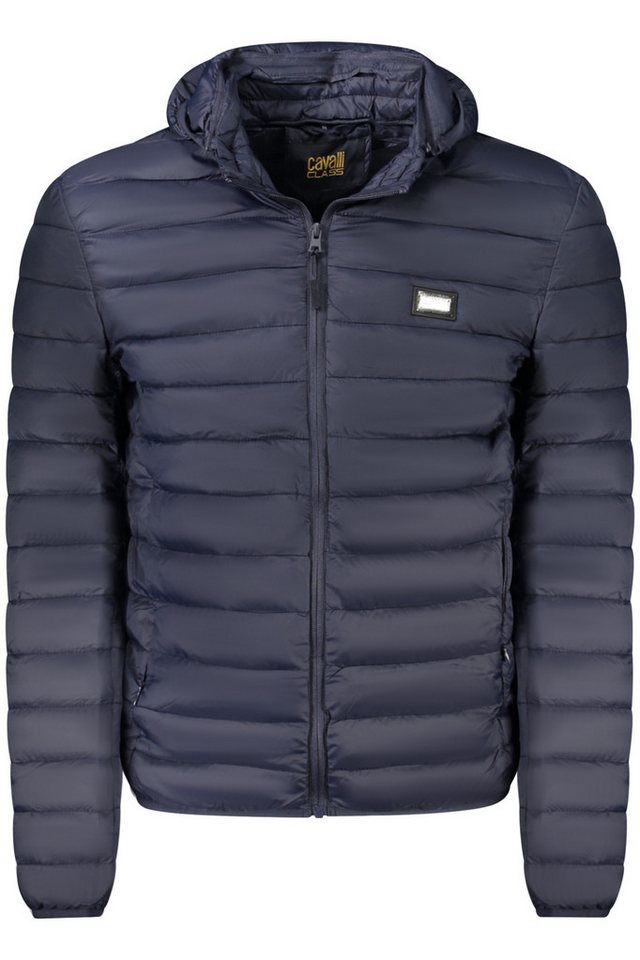 Cavalli Class Outdoorjacke Leichter Herren-Blazer mit abnehmbarer Kapuze und Taschen in Blau Cavalli Class Outdoorjacke Leichter Herren-Blazer mit abnehmbarer Kapuze und Taschen in Blau von Cavalli Class