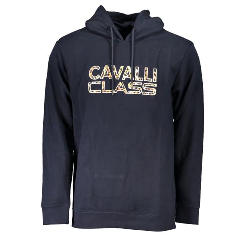 Cavalli Class RXT65F CF062 04926 Herren Hoodie Blau von Cavalli Class
