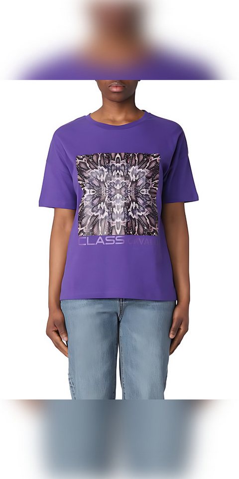 Cavalli Class Sweatshirt Cavalli Class Tshirt lila Damen Cavalli Class Sweatshirt Cavalli Class Tshirt lila Damen von Cavalli Class