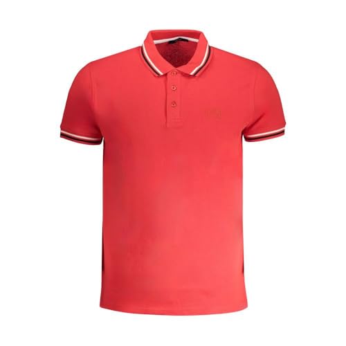 Red Cotton Polo Shirt Red Cotton Polo Shirt von Cavalli Class