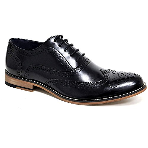 Cavani Herren Schnürhalbschuhe Braun Hautfarben, Schwarz - Schwarz - Größe: 45 Cavani Herren Schnürhalbschuhe Braun Hautfarben, Schwarz - Schwarz - Größe: 45 von Cavani