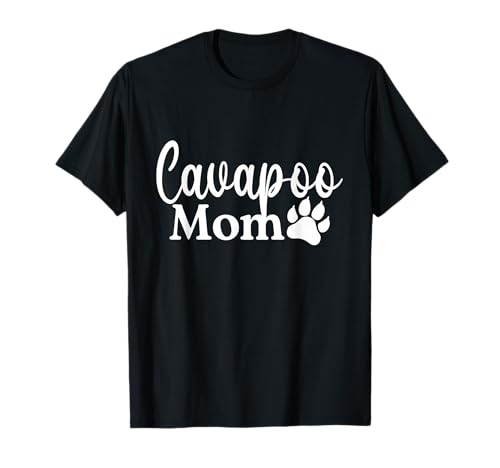 Lustiges Cavapoo-Hunde-Mama mit niedlichen Pfoten-Outfit für Damen und Herren T-Shirt Lustiges Cavapoo-Hunde-Mama mit niedlichen Pfoten-Outfit für Damen und Herren T-Shirt von Cavapoo Dog Mom Gifts
