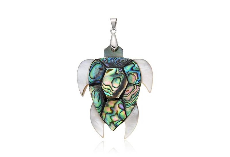 Cavill Kettenanhänger Cavill Sterling Silber Anhänger Schildkröte mit Abalone 64x38 mm (1-tlg) von Cavill