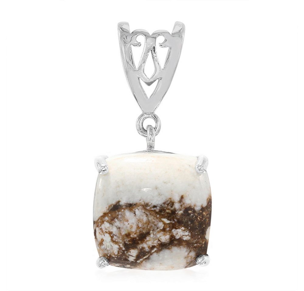 Cavill Kettenanhänger Cavill Magnesit Anhänger 6,96 ct Kissen-Cabochon Sterling Silber (1-tlg) von Cavill