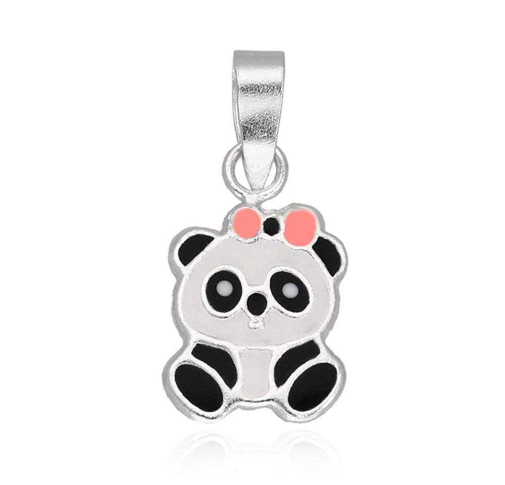 Cavill Kettenanhänger Cavill 925 Sterling Silber Panda Anhänger mit Emaille für Damen (1-tlg) von Cavill