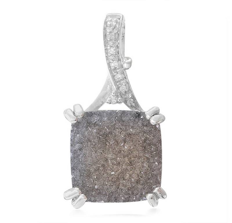 Cavill Kettenanhänger Cavill Glitzer-Achat 8,73 ct mit Zirkonen 925 Silber Anhänger (1-tlg) von Cavill