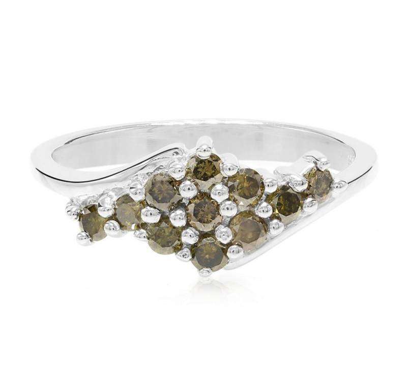 Cavill Diamantring Cavill Diamantring 0,42 ct Brillanten, Sterlingsilber elegant (1-tlg) von Cavill