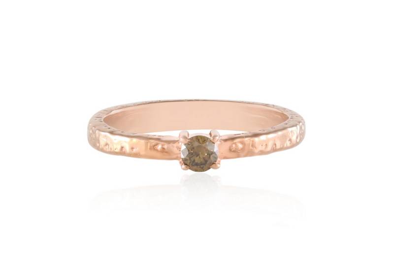 Cavill Diamantring Cavill Ring Sterlingsilber rosévergoldet mit 0,10 ct Brillant (1-tlg) von Cavill