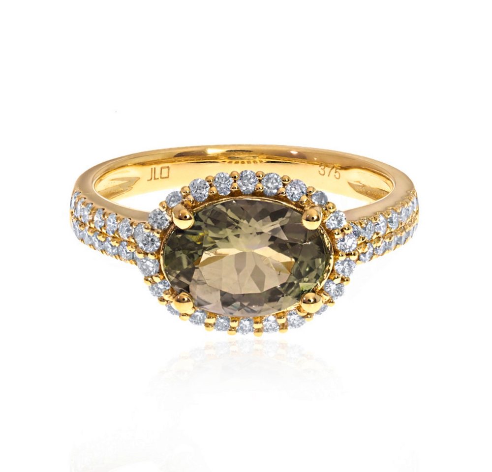 Cavill Diamantring Cavill Ring Gelbgold 9K mit 1,55 ct Tansanit Oval & 0,45 ct Brillanten (1-tlg) von Cavill