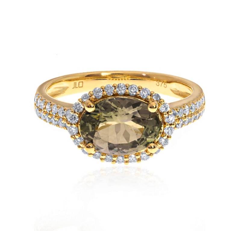 Cavill Diamantring Cavill Ring Gelbgold 9K mit 1,55 ct Tansanit Oval & 0,45 ct Brillanten (1-tlg) von Cavill