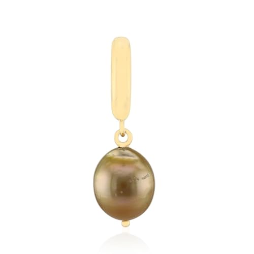 Cavill Goldene Südseeperle Anhänger - Eleganter Goldplattierter Schmuck mit 925er Sterlingsilber - Luxuriöser Perlenanhänger für Damen - Zeitloser Ozean-Schmuck - Exquisite Halskette Accessoire von Cavill