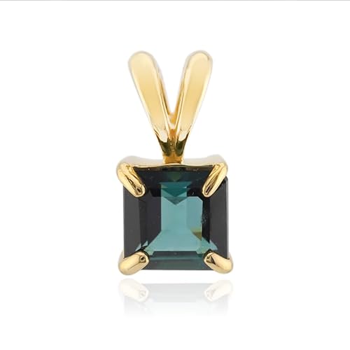 Cavill Indigolith Anhänger 0,656ct brasilianischer Edelstein Oktagon-Treppenschliff moderner eleganter Schmuck vergoldetes 925 Sterling Silber blauer Edelstein Damenschmuck Cavill Indigolith Anhänger 0,656ct brasilianischer Edelstein Oktagon-Treppenschliff moderner eleganter Schmuck vergoldetes 925 Sterling Silber blauer Edelstein Damenschmuck von Cavill