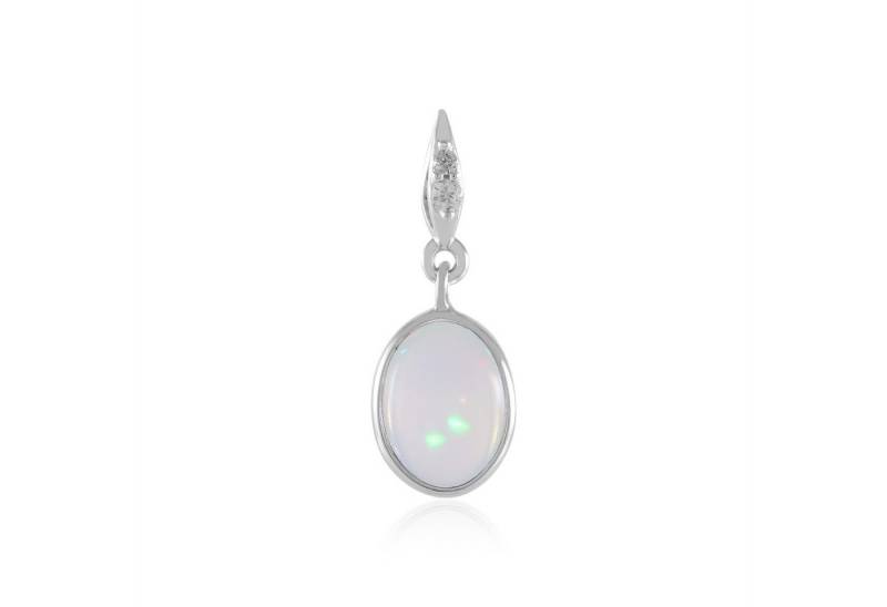 Cavill Kettenanhänger Cavill Welo Opal 0,45 ct Weißgold Anhänger mit Zirkonen Damen (1-tlg) von Cavill