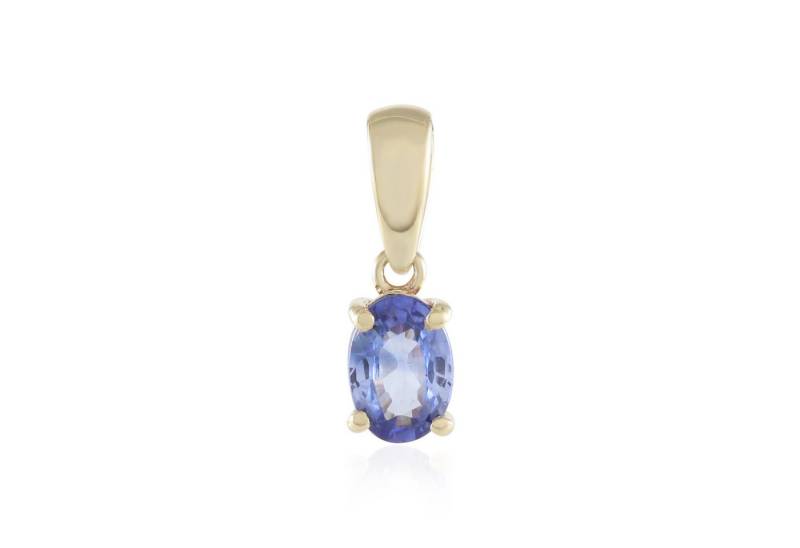 Cavill Kettenanhänger Cavill Goldanhänger 9 Karat mit 0,51 ct blauem Ceylon-Saphir (1-tlg) von Cavill