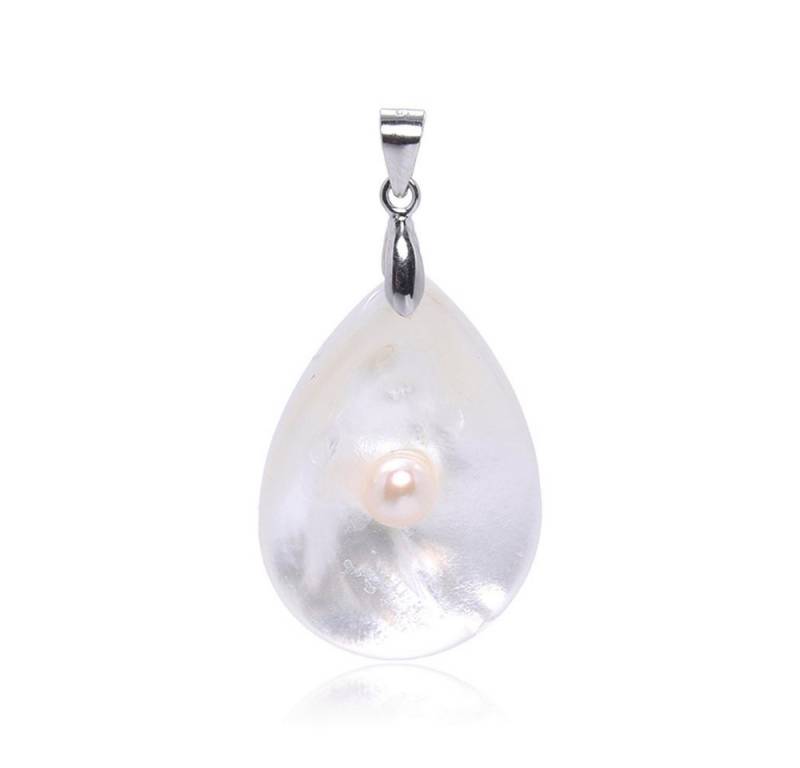 Cavill Kettenanhänger Cavill Perlmutt-Silberanhänger mit Tropfenform, Süßwasserperle (1-tlg) von Cavill
