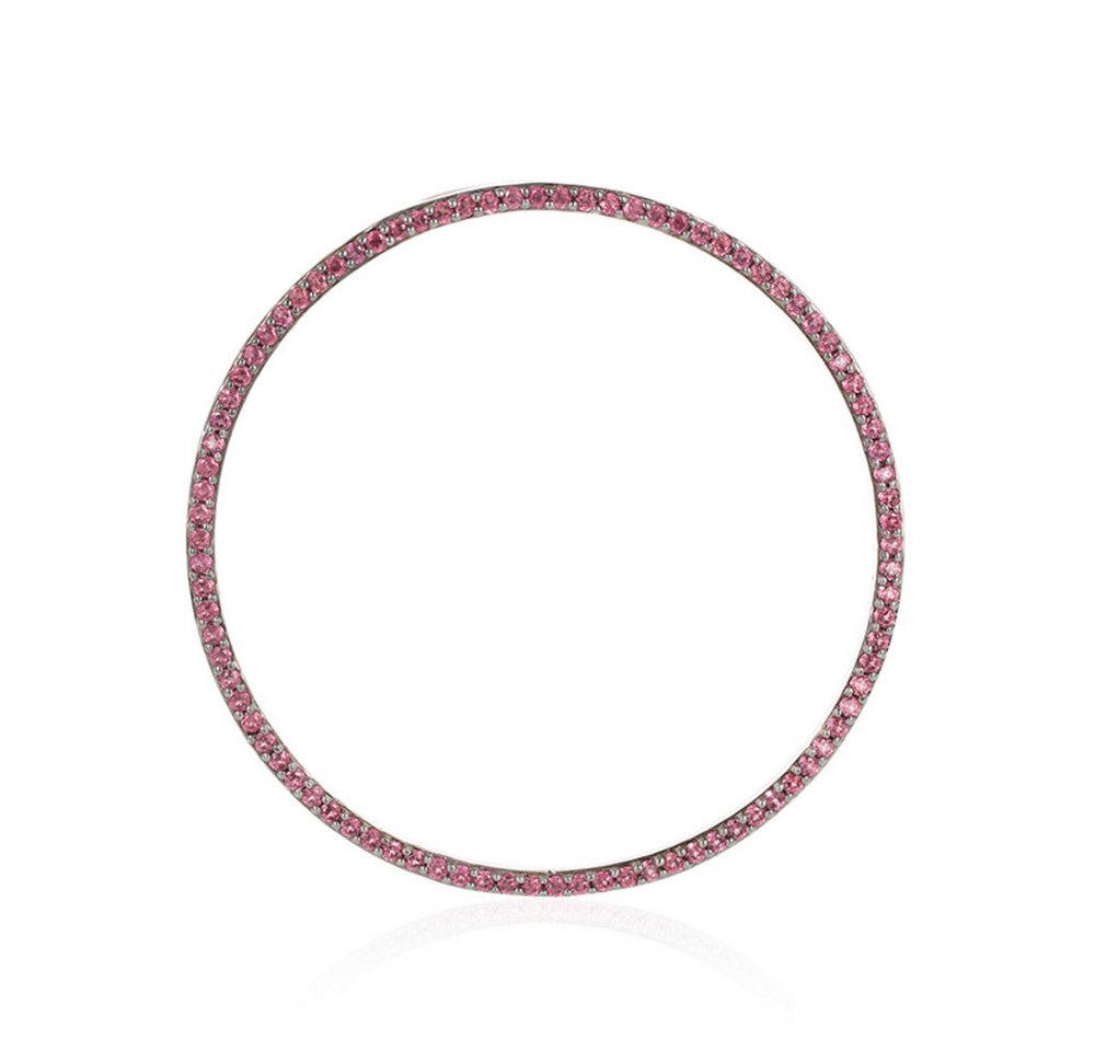 Cavill Kettenanhänger Cavill Ring 1,46 ct Rhodolith Silber 925 rund rosafarben Damen (1-tlg) von Cavill