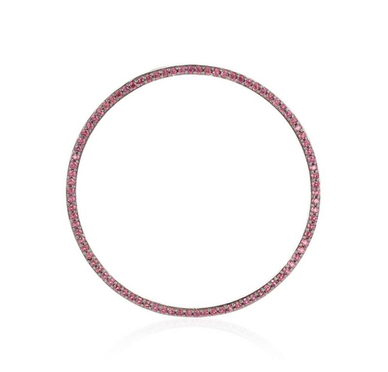 Cavill Kettenanhänger Cavill Ring 1,46 ct Rhodolith Silber 925 rund rosafarben Damen (1-tlg) von Cavill