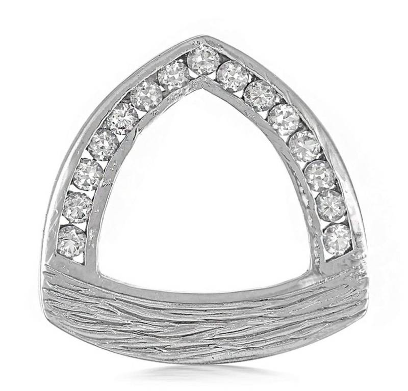 Cavill Kettenanhänger Cavill Silber Anhänger mit 15 weißen Topasen, 0,85 ct Brillantschliff (1-tlg) von Cavill