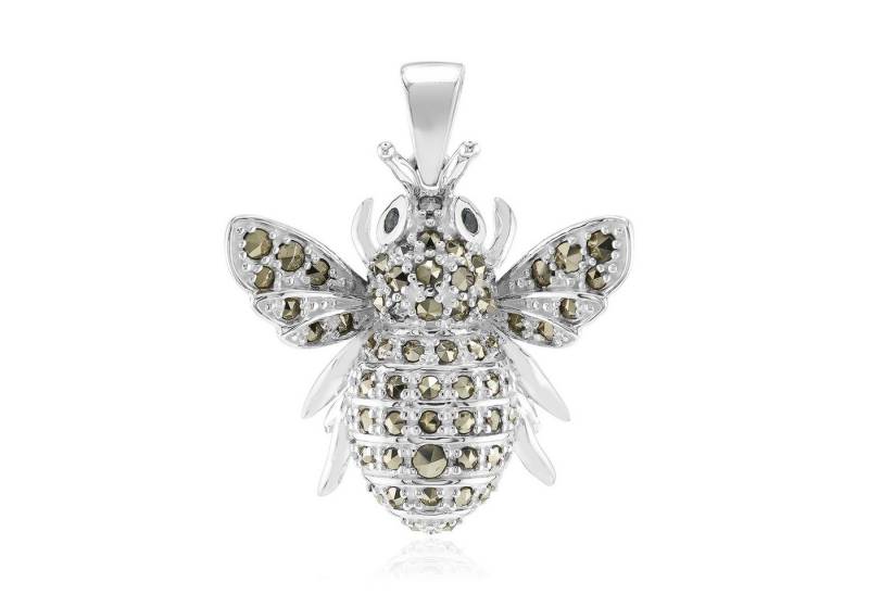 Cavill Kettenanhänger Cavill Silberanhänger Biene 0,63 ct Londonblauer Topas 925 (1-tlg) von Cavill