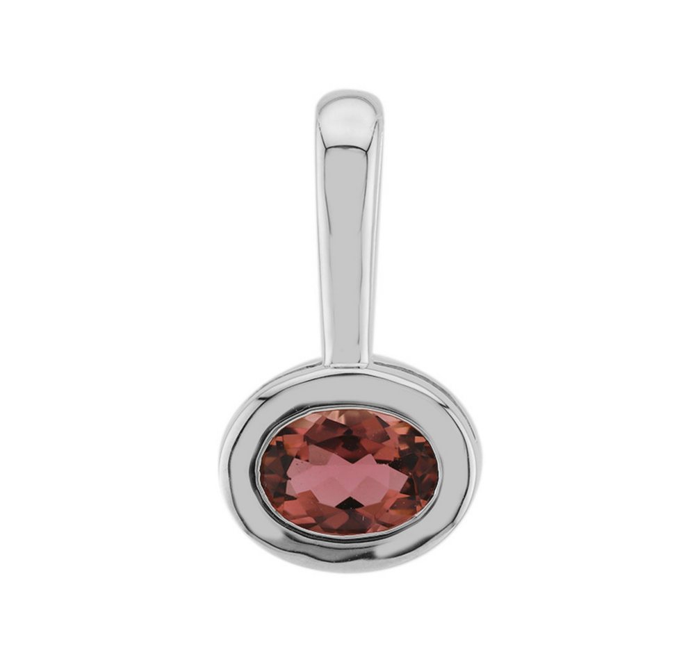 Cavill Kettenanhänger Cavill Silberanhänger mit 0,64 ct rosa Turmalin, Ovalschliff (1-tlg) von Cavill