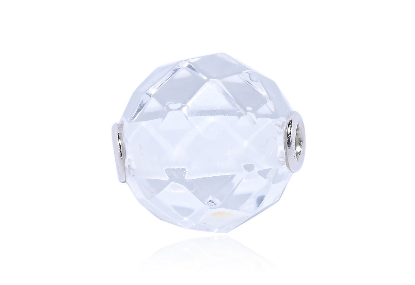 Cavill Kettenanhänger Cavill Weißer Quarz 25,2 ct rund, 925er Silber Schmuck Damen (1-tlg) von Cavill