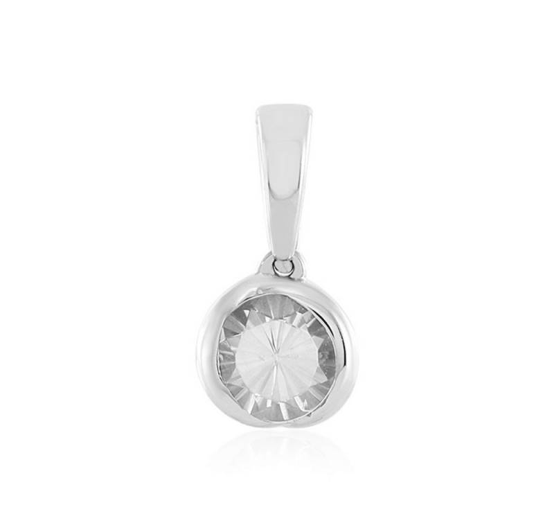 Cavill Kettenanhänger Cavill Zirkon 0,95 ct Rundschliff Anhänger 925 Sterling Silber Damen (1-tlg) von Cavill