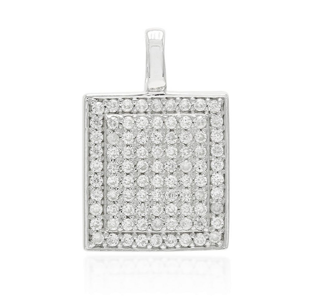 Cavill Kettenanhänger Cavill eleganter Zirkon-Anhänger, 925 Silber, 1,50 ct Pavé (1-tlg) von Cavill