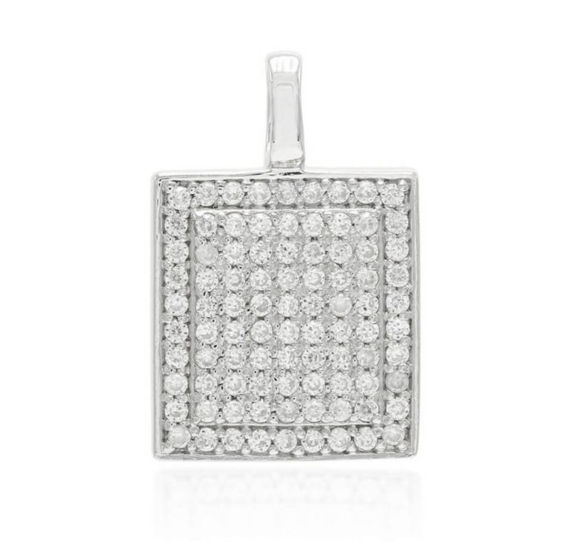 Cavill Kettenanhänger Cavill eleganter Zirkon-Anhänger, 925 Silber, 1,50 ct Pavé (1-tlg) von Cavill