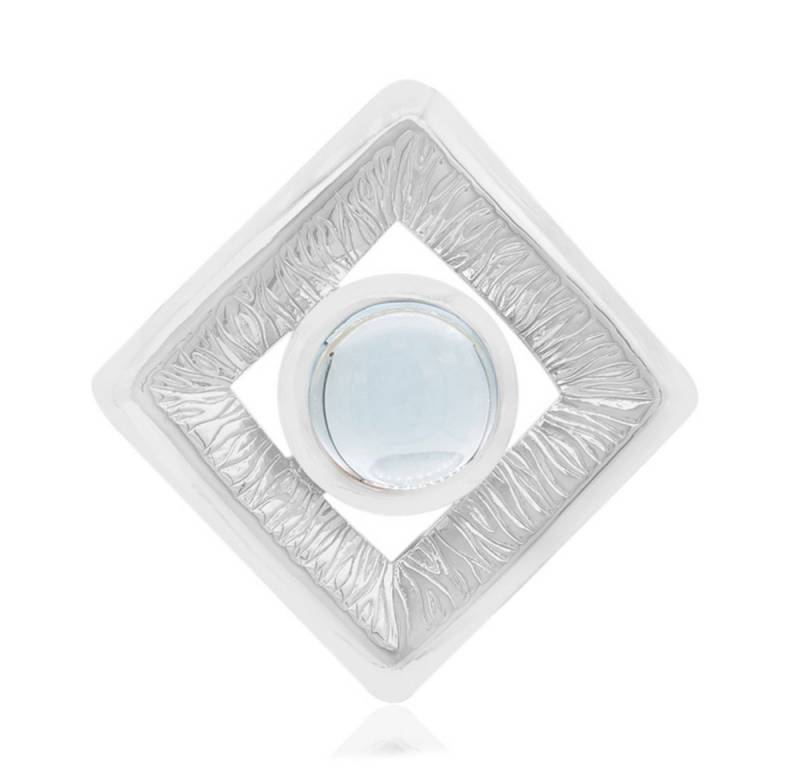 Cavill Kettenanhänger Himmelblauer Topas 3,25 ct, Rhombus 925 Silber, Damen Schmuck (1-tlg) von Cavill