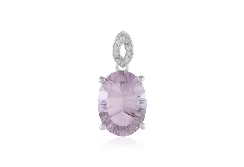 Cavill Kettenanhänger Cavill Silberanhänger mit 7,75 ct Lavendel-Amethyst, 8 Zirkone (1-tlg) von Cavill