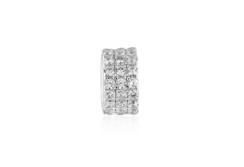Cavill Kettenanhänger Cavill Zirkonanhänger 0,319 ct Zirkonia, 925 Silber platin, elegant (1-tlg) von Cavill