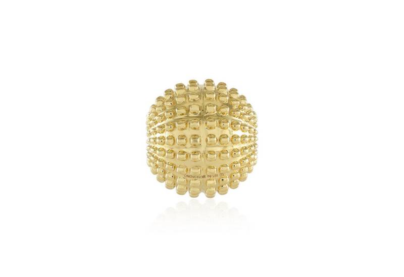 Cavill Kettenanhänger Ring aus 925er Sterling Silber vergoldet, Kugelform, Gold warm, Damen (1-tlg) von Cavill