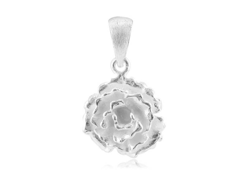 Cavill Kettenanhänger Cavill Sterling Silber Anhänger Rose, 22x12 mm, Damen Schmuck (1-tlg) von Cavill