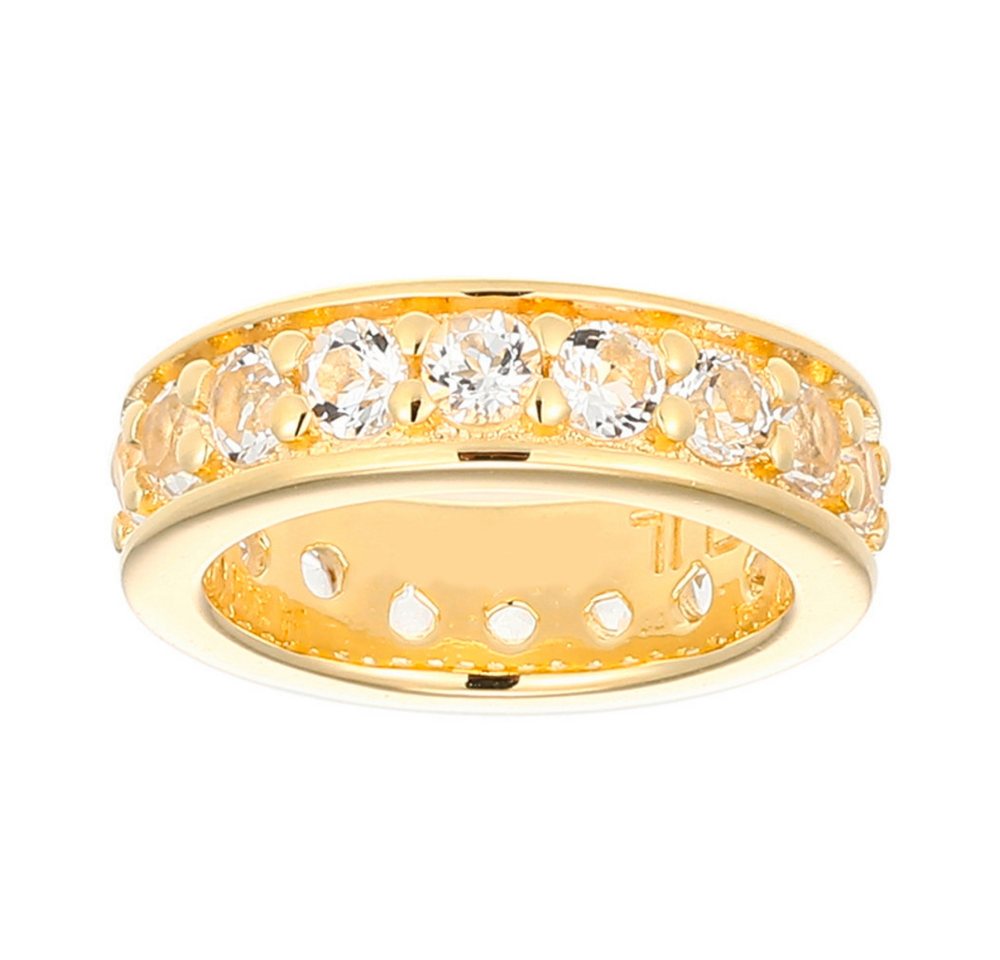 Cavill Kettenanhänger Cavill Weißer Topas Anhänger, 925 Sterling Silber vergoldet, 0,37 ct (1-tlg) von Cavill