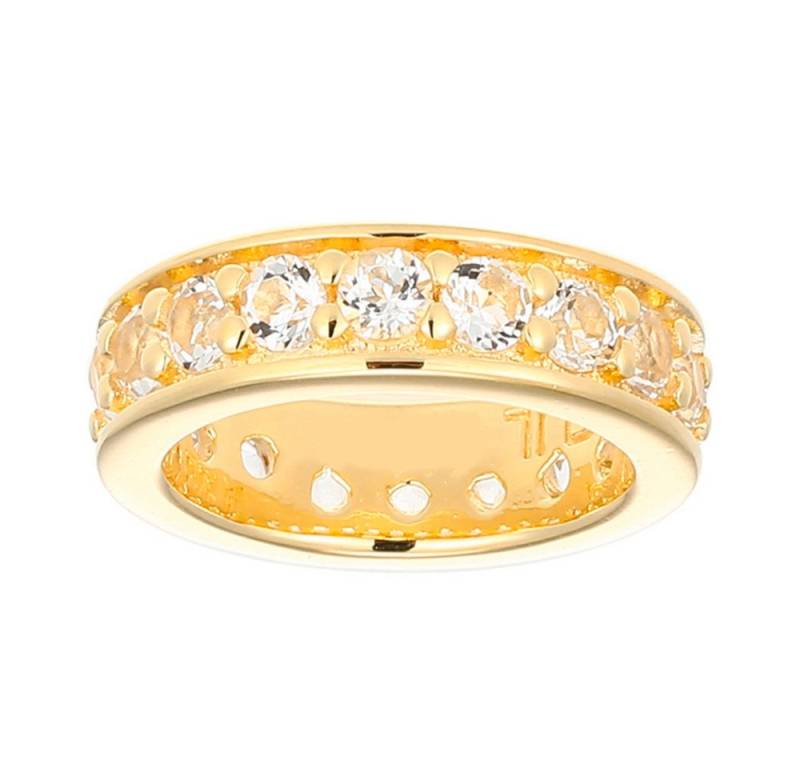 Cavill Kettenanhänger Cavill Weißer Topas Anhänger, 925 Sterling Silber vergoldet, 0,37 ct (1-tlg) von Cavill