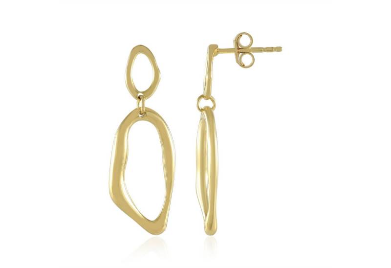 Cavill Ohrring-Set 925 Sterling Silber Ohrringe, 18K Goldplattiert, Damen Echtschmuck (2-tlg) von Cavill