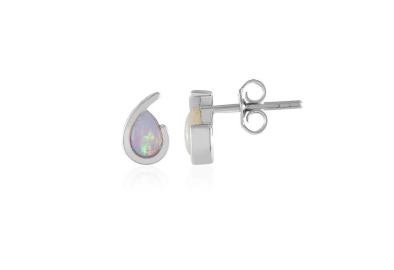 Cavill Ohrring-Set Cavill Opal Tropfen Ohrstecker 0,49 ct Platin Silber Damen (2-tlg) von Cavill