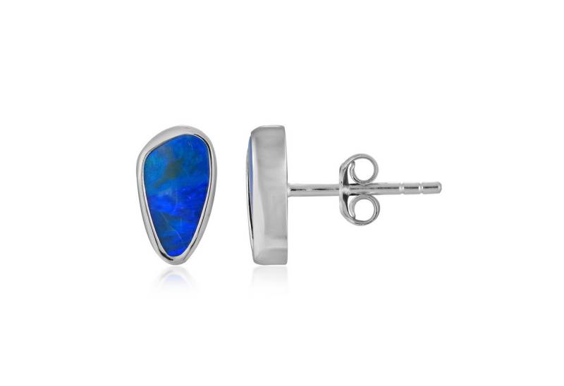 Cavill Ohrring-Set Cavill 0,7 ct Opal Ohrstecker 925 Sterling Silber Damen Blau (2-tlg) von Cavill