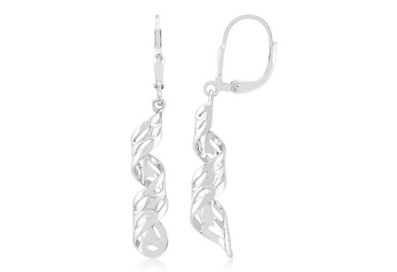 Cavill Ohrring-Set Cavill 925 Sterling Silber Spiralohrschmuck Damen 43 mm Echtschmuck (2-tlg) von Cavill