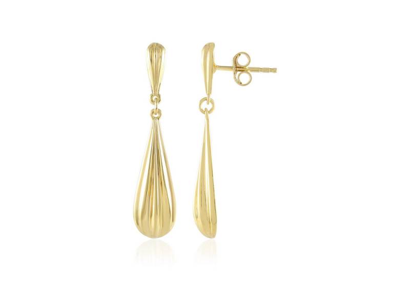 Cavill Ohrring-Set Cavill 925er Sterling Silber Ohrstecker Tropfen, vergoldet, 34 mm (2-tlg) von Cavill