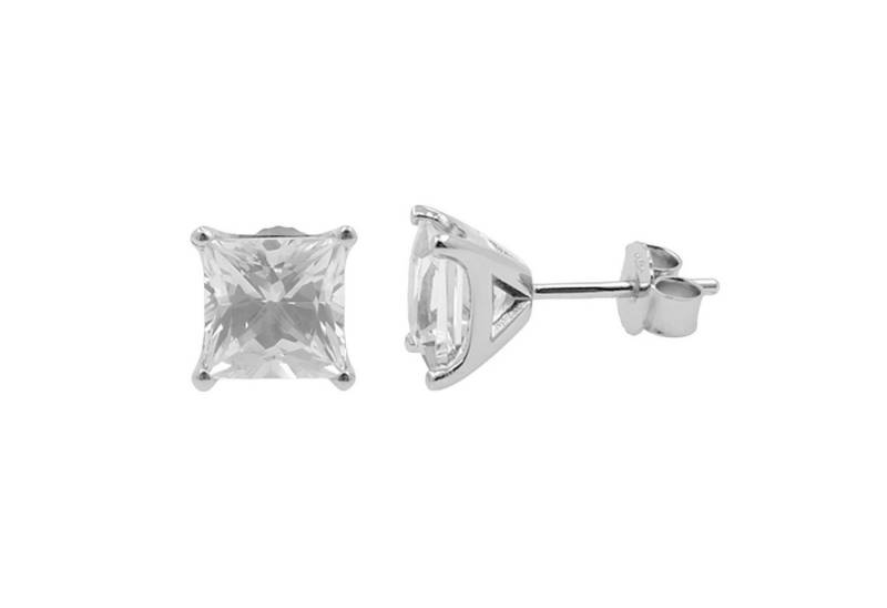 Cavill Ohrring-Set Cavill Sterling Silber Ohrstecker Damen 3,15 ct quadr. Danburit (2-tlg) von Cavill