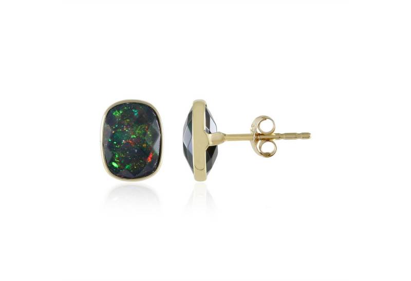 Cavill Ohrring-Set Cavill elegante Ohrringe 375er Gelbgold mit 1,89 ct Opal oval (2-tlg) von Cavill