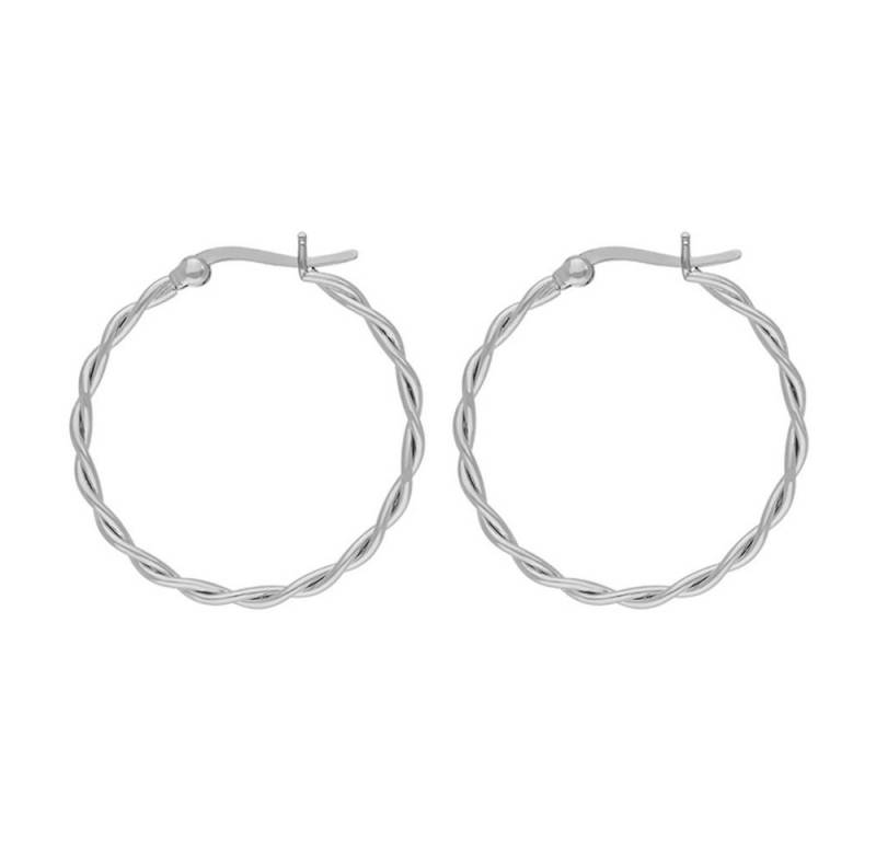 Cavill Ohrring-Set Cavill 925er Sterling Silber Twist Creolen 30 mm, Damen Echtschmuck (2-tlg) von Cavill