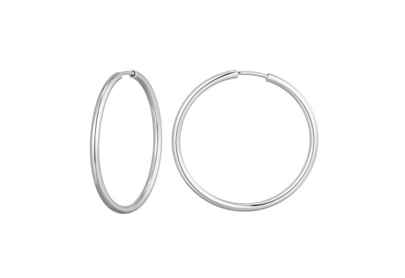 Cavill Ohrring-Set 925 Sterling Silber Creolen 30 mm, leicht, modern, Damen Echtschmuck (2-tlg) von Cavill