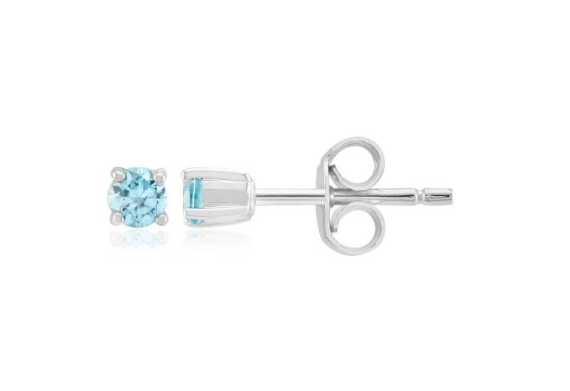 Cavill Ohrring-Set Cavill 925 Silber Ohrringe mit 0,32 ct blauen Zirkonen, platinveredelt (2-tlg) von Cavill