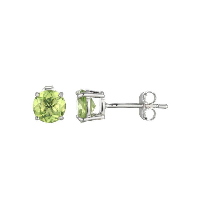 Cavill Ohrring-Set Cavill Peridot Ohrstecker 1,27 ct Silber grün rund Damen Echtschmuck (2-tlg) von Cavill